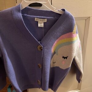 Primark Purple Unicorn Cardigan